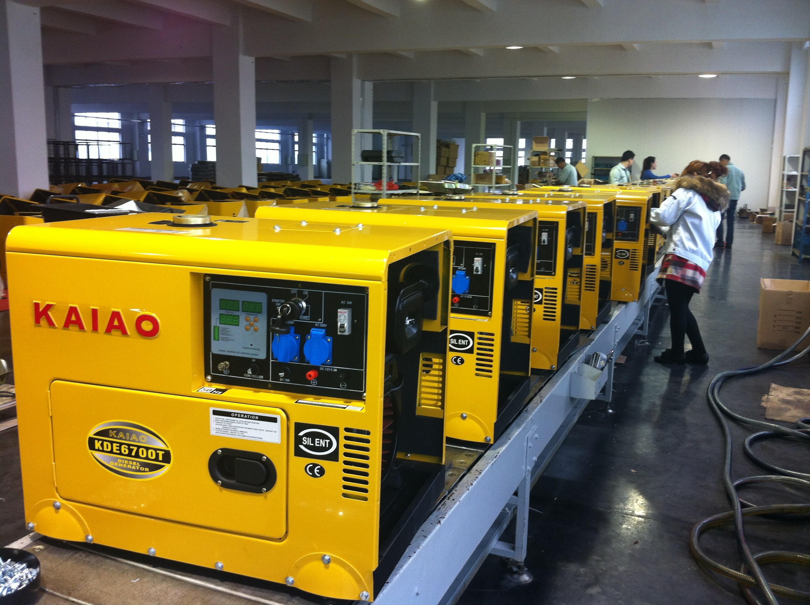 Wuxi Kaiao Power Machinery Co.,Ltd. কারখানা উত্পাদন লাইন