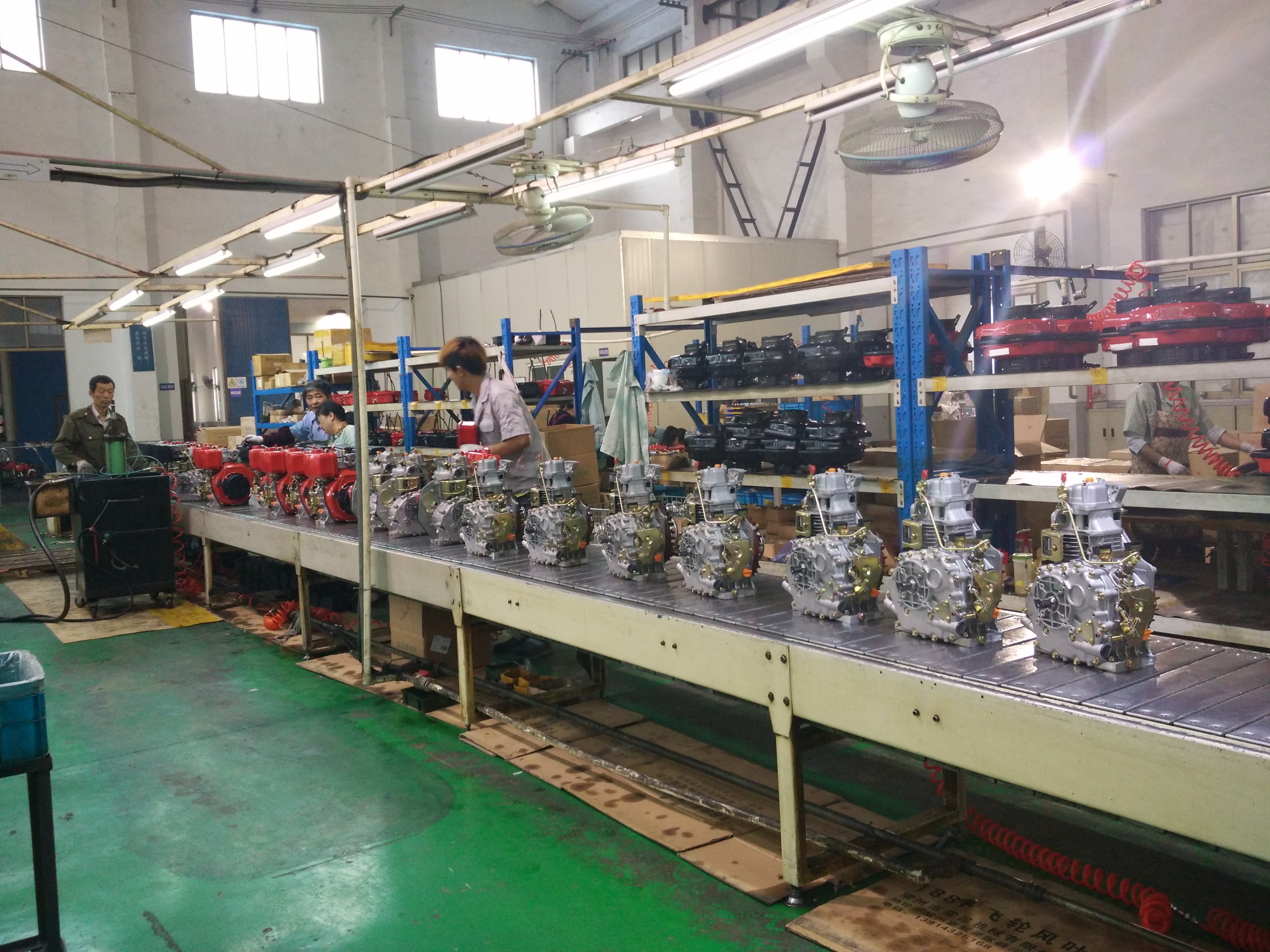 Wuxi Kaiao Power Machinery Co.,Ltd. কারখানা উত্পাদন লাইন