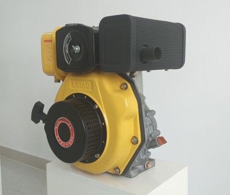 পেশাদার 3.68kva এক সিলিন্ডার ছোট ডিজেল ইঞ্জিন 1500 rpm Recoil স্টার্টার সঙ্গে