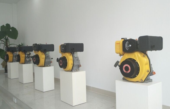 8kw 1500rpm পোর্টেবল ডিজেল ইঞ্জিন একক সিলিন্ডার সিই ISO সার্টিফিকেশন