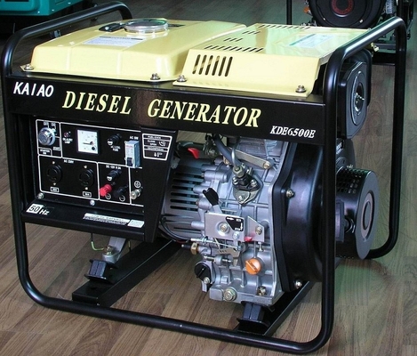 উচ্চ ফলপ্রসু ওপেন ফ্রেম ডিজেল জেনারেটর, 60Hz 5kva ডিজেল জেনারেটর