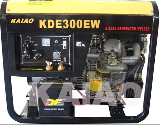 একক ফেজ 3kva ডিজেল ভেল্ডার জেনারেটর, পোর্টেবল ঢালাই জেনারেটর সেট
