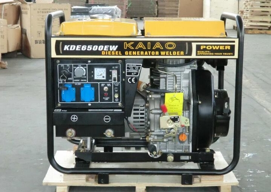 ওপেন ফ্রেম ডিজেল ভেল্ডার জেনারেটর 50Hz 200A 3000RMP বৈদ্যুতিক স্টার্টার সঙ্গে