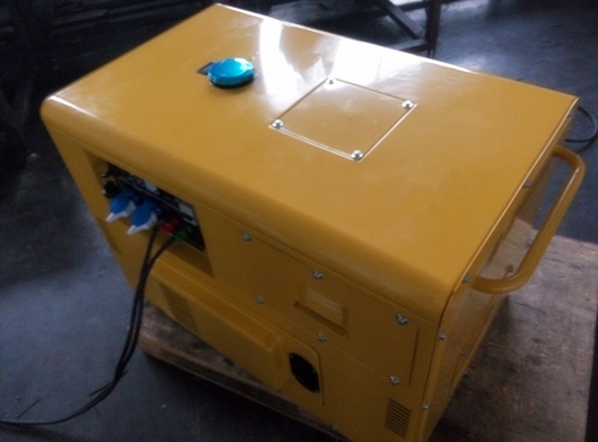 KDE12T 8KW পোর্টেবল মিনিয়েচার ডিজেল জেনারেটর, বৈদ্যুতিক স্টার্টিং সহ ডিজেল ইঞ্জিন জেনারেটর সেট